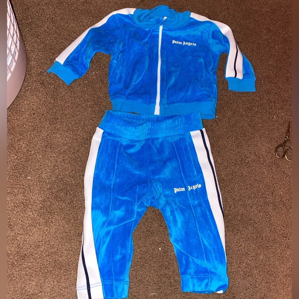 Palm angels baby tracksuit size 3-6 months never worn